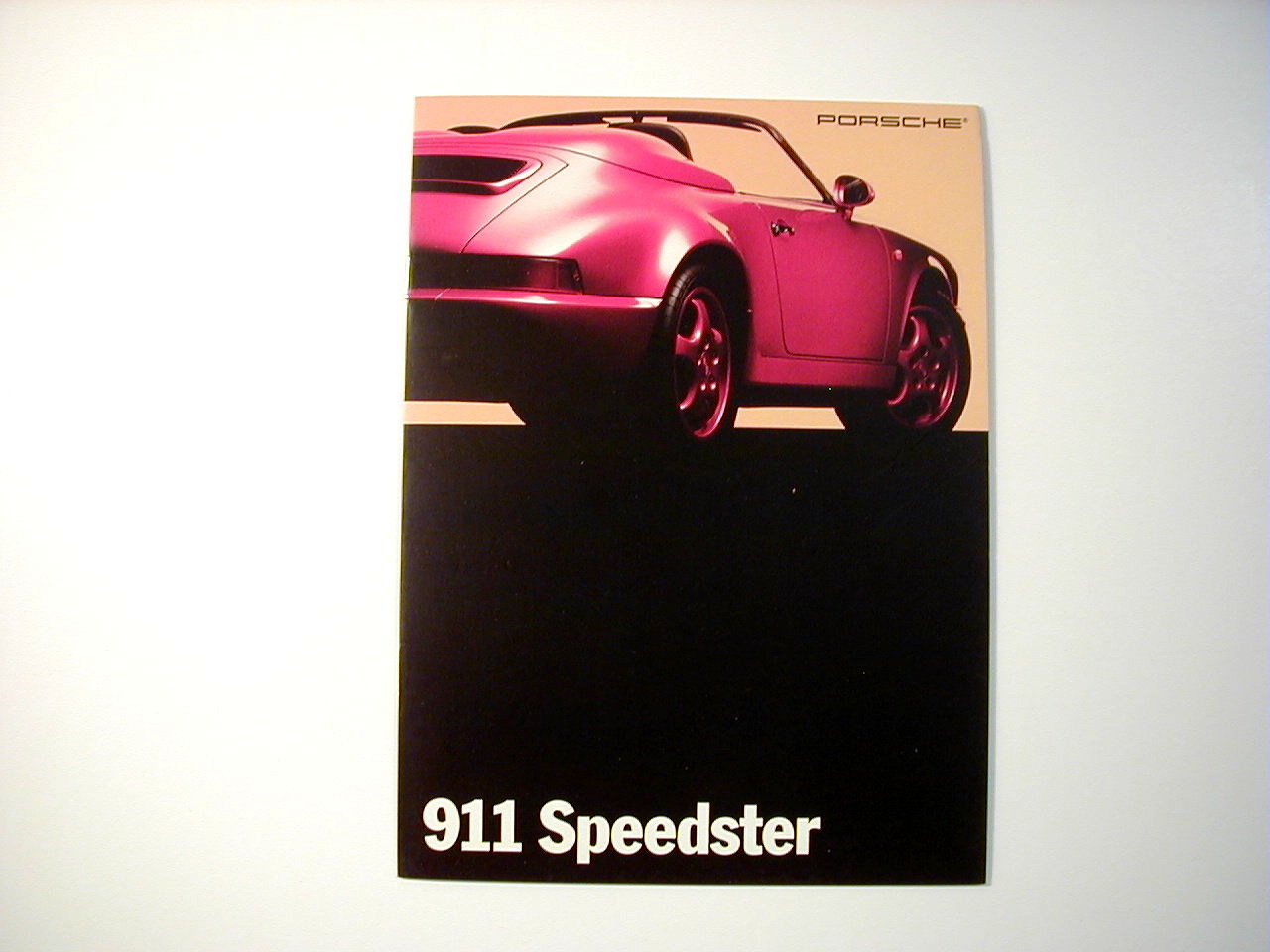 911 Speedster Sale Brochure - Click Image to Close